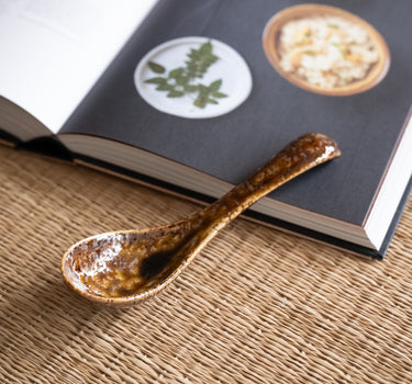 Handmade Japanese Ameyu Ramen Spoon - Things I Like Things I Love