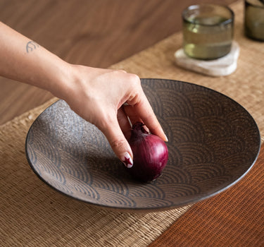 Handmade Japanese Serving Bowl Minoyaki - Things I Like Things I Love
