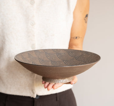 Handmade Japanese Serving Bowl Minoyaki - Things I Like Things I Love