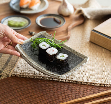 Handmade Japanese Yuteki Serving Plate - Things I Like Things I Love
