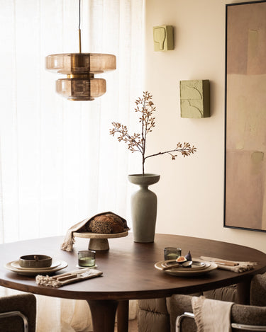 Hanglamp Meyara Glas Bruin - Things I Like Things I Love