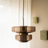 Hanglamp Meyara Glas Bruin - Things I Like Things I Love