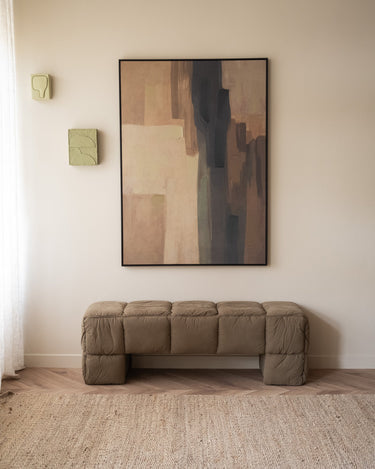 HKLIVING Bankje Puffy Lobby Groen - Things I Like Things I Love