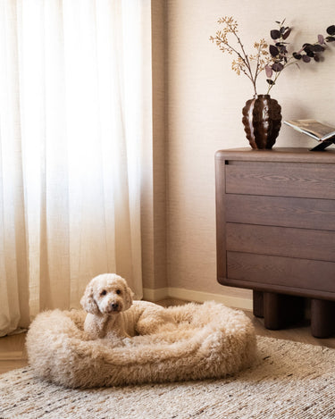 Hondenmand Tibetan Lamb Beige - Things I Like Things I Love