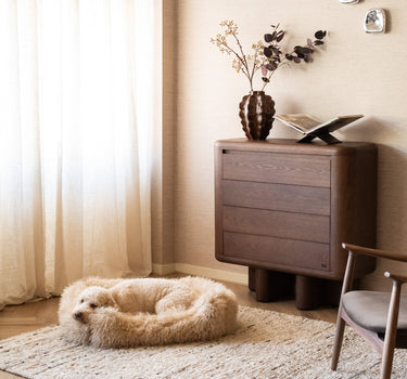 Hondenmand Tibetan Lamb Beige - Things I Like Things I Love