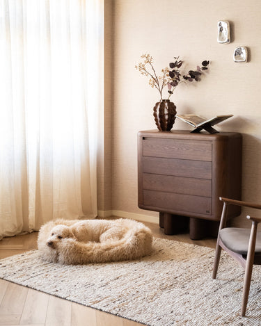 Hondenmand Tibetan Lamb Beige - Things I Like Things I Love