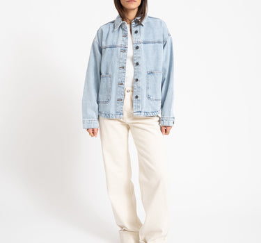 Kettie Denim Jacket Light Blue Denim - Things I Like Things I Love