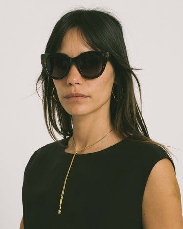 Komono Sunglasses Louise Dark Tortoise Brown - Things I Like Things I Love
