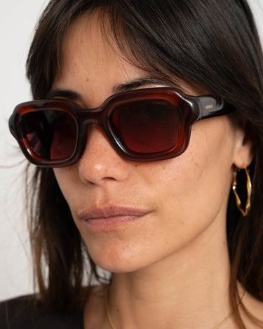 Komono Sunglasses Miles Ruby Red - Things I Like Things I Love