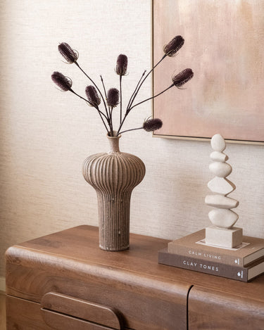 Kunstbloem Distel Aubergine - Things I Like Things I Love