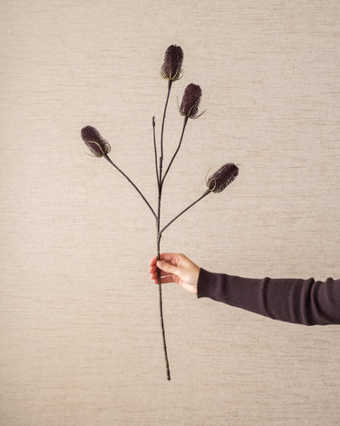 Kunstbloem Distel Aubergine - Things I Like Things I Love