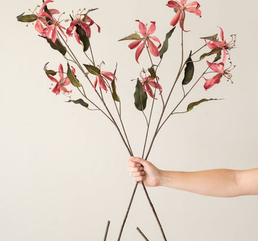 Kunstbloem Gloriosa Roze - Things I Like Things I Love