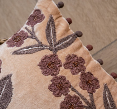 Kussen Bloemen Terra - Things I Like Things I Love