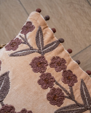 Kussen Bloemen Terra - Things I Like Things I Love