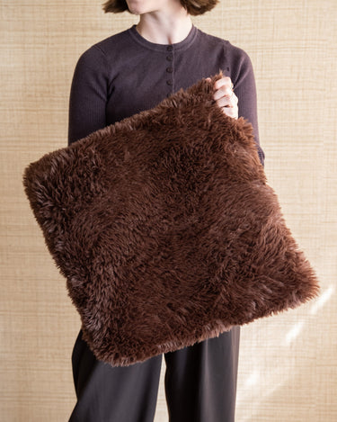 Kussen Mats Fuffy Bruin - Things I Like Things I Love
