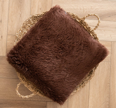 Kussen Mats Fuffy Bruin - Things I Like Things I Love