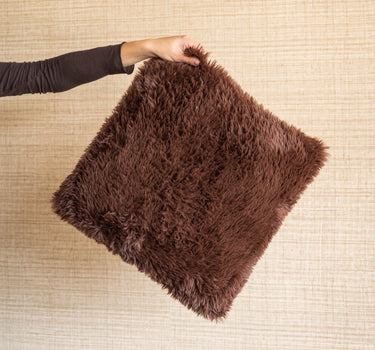 Kussen Mats Fuffy Bruin - Things I Like Things I Love