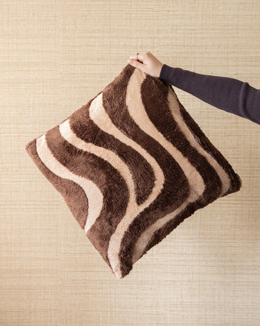 Kussen Maud Swirl Bruin - Things I Like Things I Love