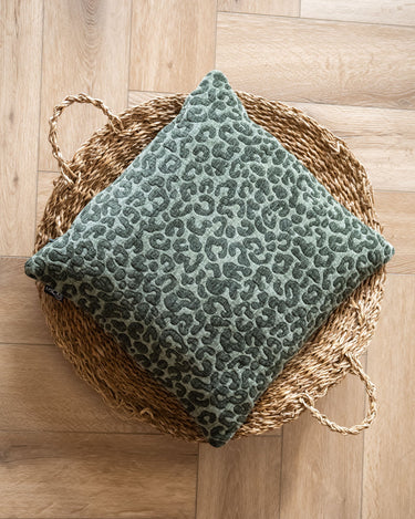 Kussen Merel Luipaard Groen - Things I Like Things I Love