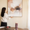 Large Hand - painted Wall Art Kendari - Things I Like Things I Love