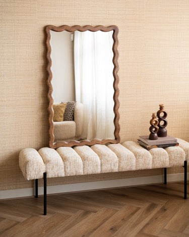 Large Mirror Ondine Mango Wood - Things I Like Things I Love