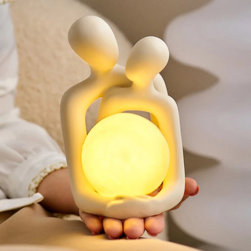 Luminária de Casal Estilo Nórdico para Quarto e Decoração Lenogue