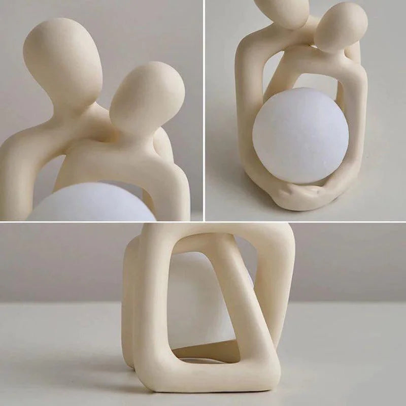 Luminária de Casal Estilo Nórdico para Quarto e Decoração Lenogue