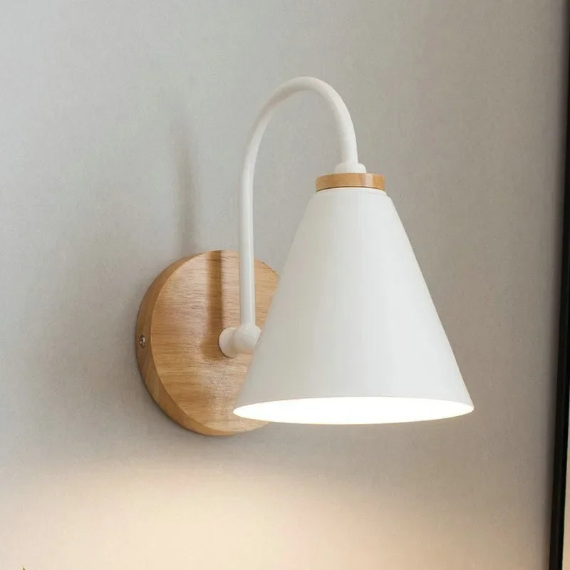 Luminária de Parede Led Metal Minimalista Moderna Lenogue
