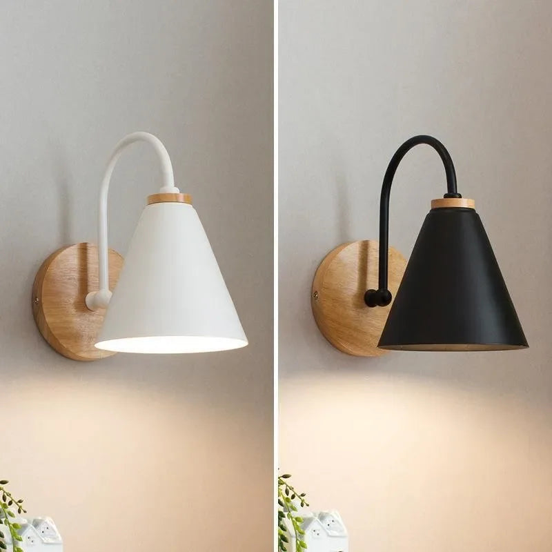 Luminária de Parede Led Metal Minimalista Moderna Lenogue