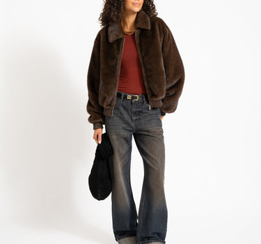Maya Asym Top Madder Bruin - Things I Like Things I Love