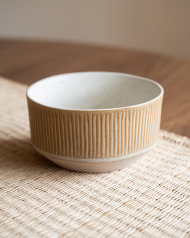 Miyaki Bowl Stripes / Hammered - Things I Like Things I Love