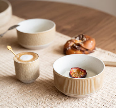 Miyaki Bowl Stripes / Hammered - Things I Like Things I Love