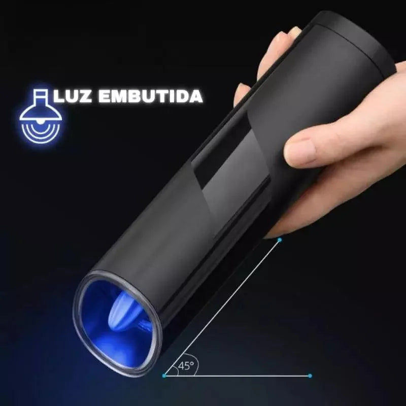 Moedor Elétrico de Pimenta e Temperos Aço Inox Lenogue