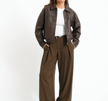 MSCH Chica Henrika Pants donkergroen - Things I Like Things I Love