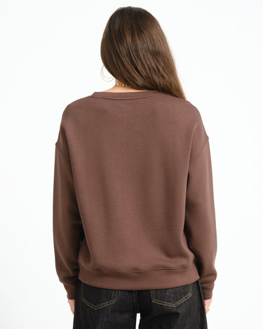 MSCH Ima Q Sweatshirt Brown - Things I Like Things I Love