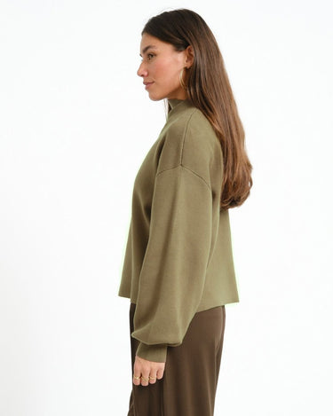 MSCH Mercy East Pullover Donkergroen - Things I Like Things I Love