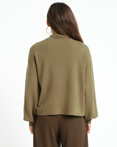 MSCH Mercy East Pullover Donkergroen - Things I Like Things I Love