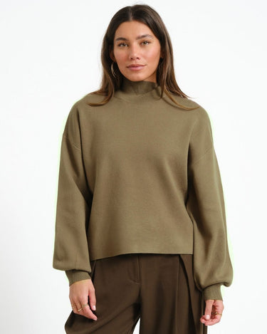 MSCH Mercy East Pullover Donkergroen - Things I Like Things I Love