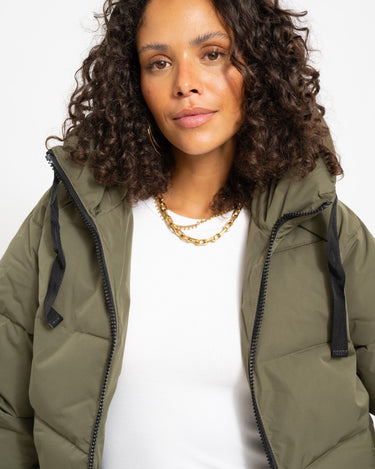 MSCH Pavinaria Short Jacket Donkergroen - Things I Like Things I Love