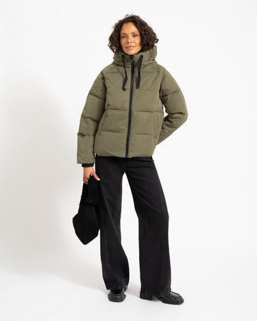 MSCH Pavinaria Short Jacket Donkergroen - Things I Like Things I Love