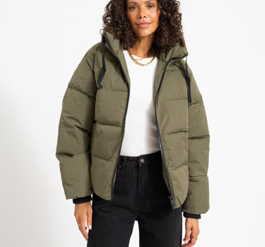 MSCH Pavinaria Short Jacket Donkergroen - Things I Like Things I Love