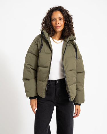 MSCH Pavinaria Short Jacket Donkergroen - Things I Like Things I Love