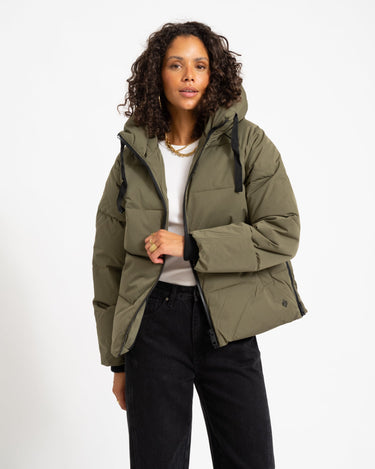 MSCH Pavinaria Short Jacket Donkergroen - Things I Like Things I Love
