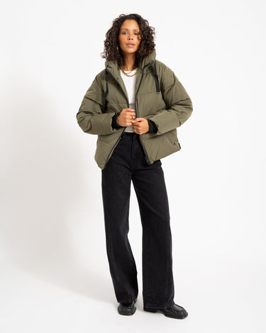 MSCH Pavinaria Short Jacket Donkergroen - Things I Like Things I Love