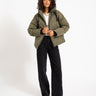 MSCH Pavinaria Short Jacket Donkergroen - Things I Like Things I Love