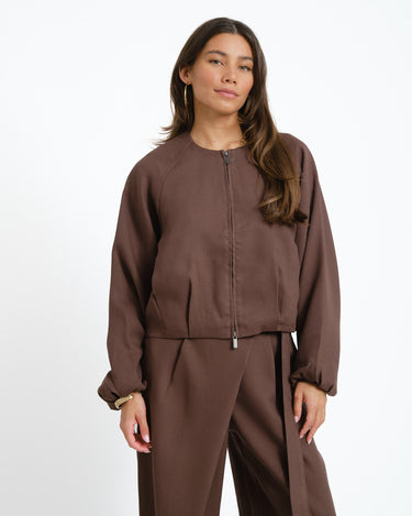 MSCH Zein Esteriane Jacket Bruin - Things I Like Things I Love