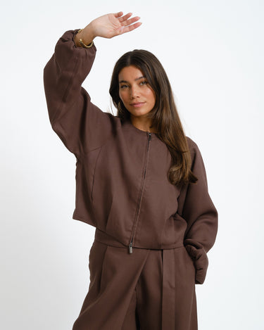 MSCH Zein Esteriane Jacket Bruin - Things I Like Things I Love