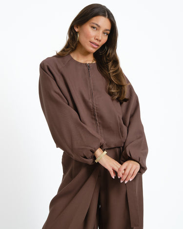 MSCH Zein Esteriane Jacket Bruin - Things I Like Things I Love