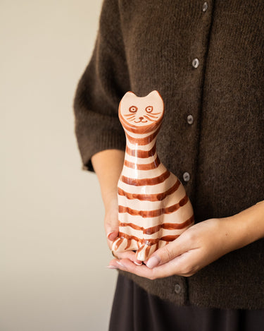 Ornament Fino Kat Keramiek - Things I Like Things I Love