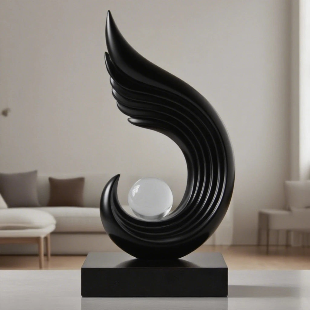 Ornamento de Resina Confort Design Art Déco Lenogue